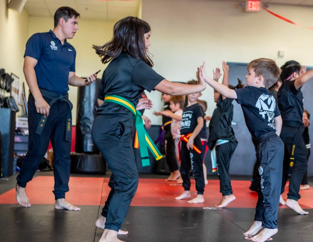 Kids During a Training Session at Victory Martial Arts